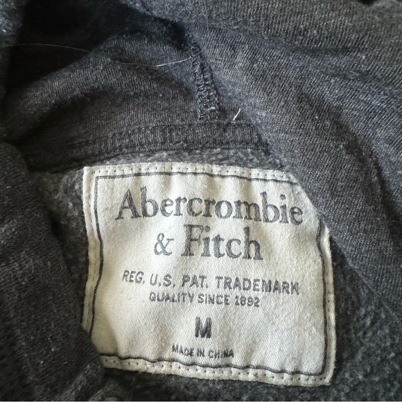 Vintage Y2K Abercrombie and Fitch Logo Hoodie - Picture 3 of 3